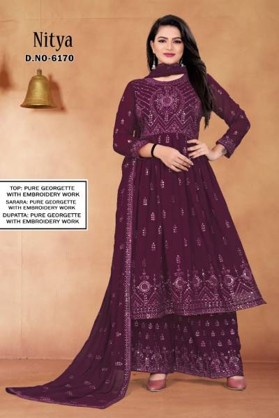 Nitya By Vedanti Designer Partywear Salwar Kameez Collection